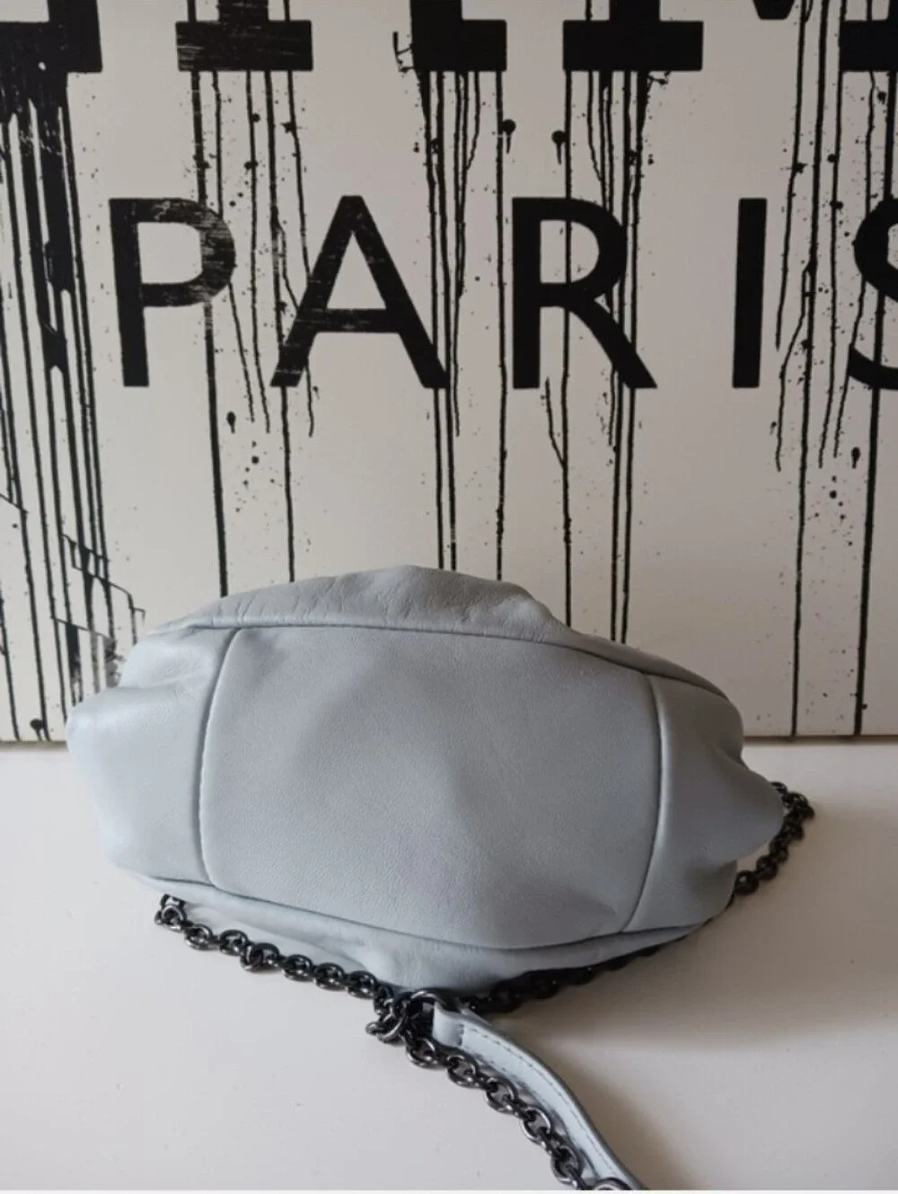 MaxMara Pasticcino Weekend Blue Crossbody Bag